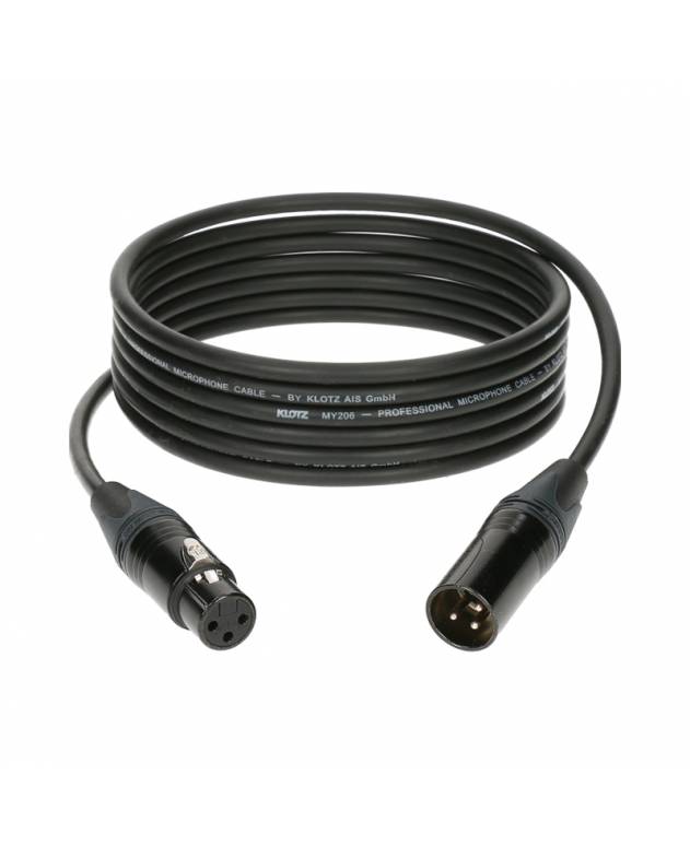 Klotz M1FM1N0500 M1 Microphone Cable with XLR 3pin Male to Female, 5 Metres