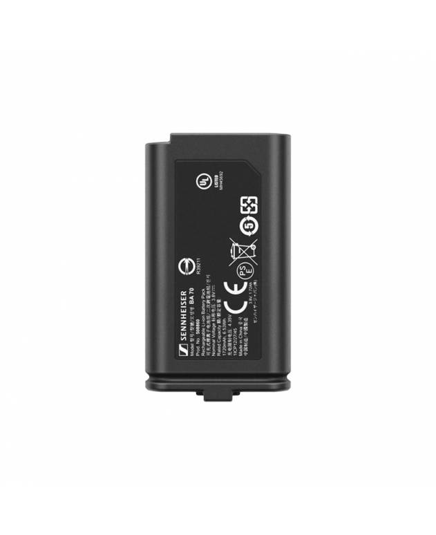 Sennheiser BA70 Rechargeable Battery Pack (for EW-D, EW-DX, EW-DP Wireless Transmitters)