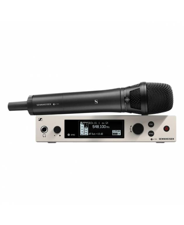 Sennheiser EW500 G4-KK205 Wireless Handheld Microphone System with Neumann KK205 Capsule