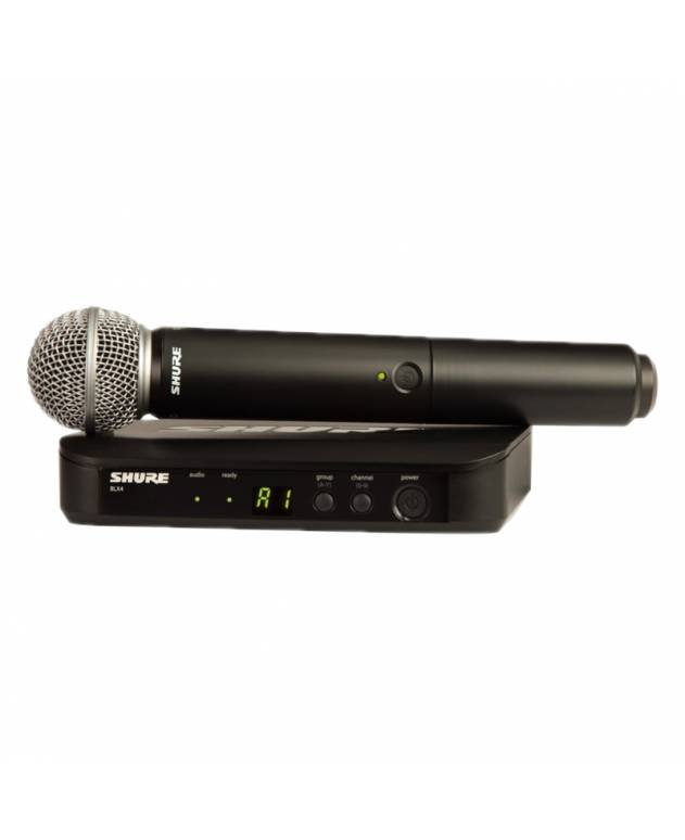 Shure BLX24/SM58 Handheld Wireless System with SM58 Capsule