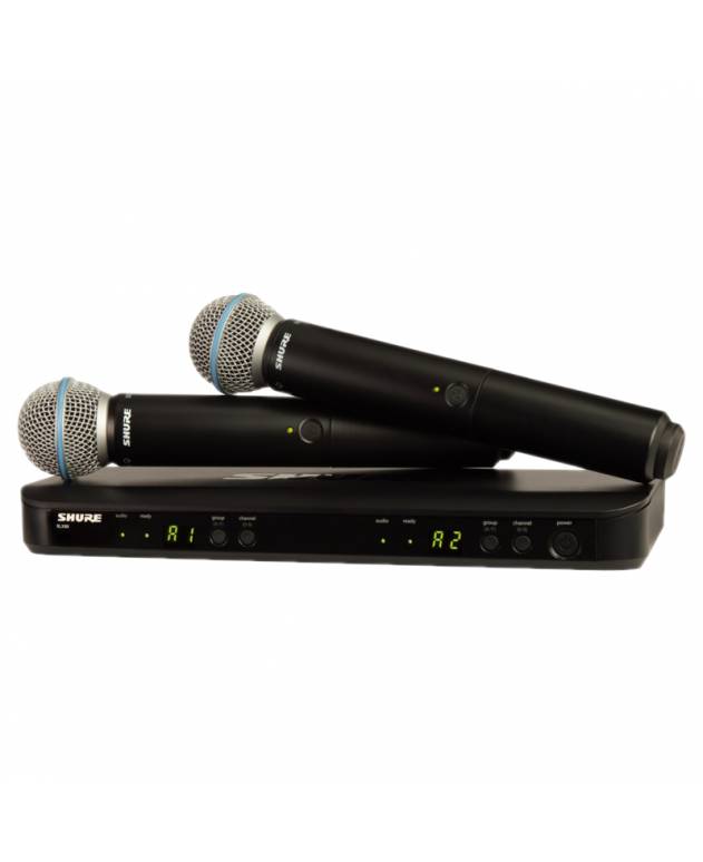 Shure BLX288/B58 Dual Handheld Wireless System with BETA58A Capsule