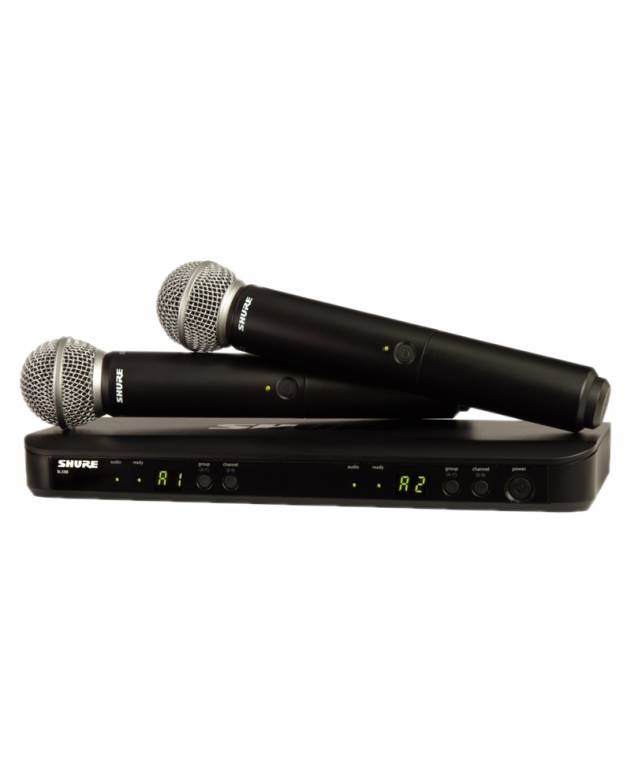 Shure BLX288/SM58 Dual Handheld Wireless System with SM58 Capsule