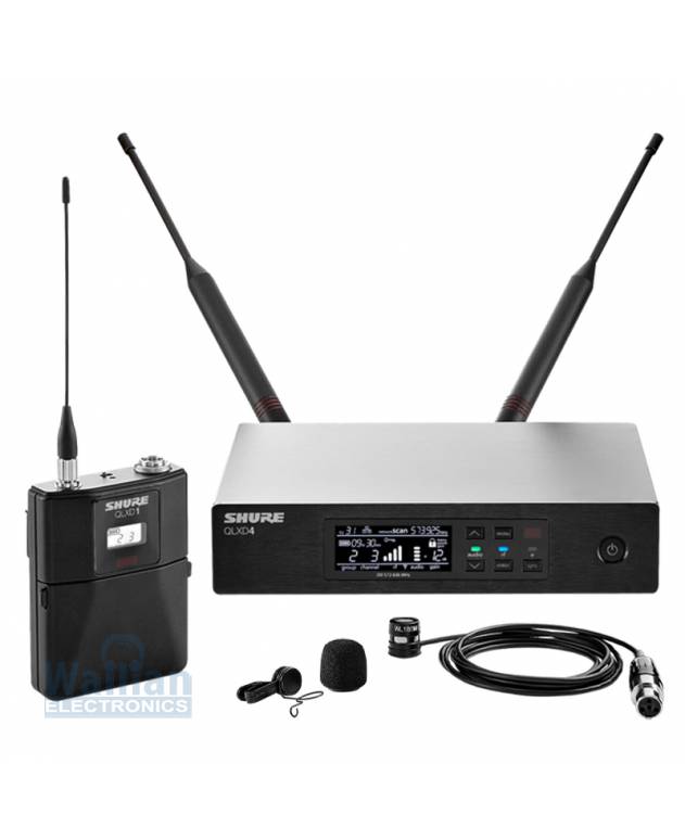 Shure QLXD14/85M Digital Wireless Lavalier Microphone System with WL185M
