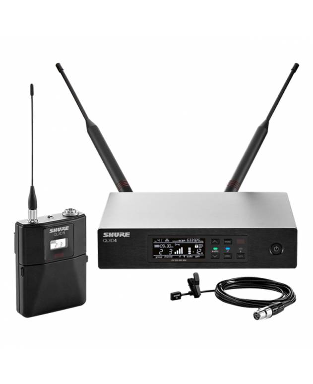 Shure QLXD14/93 Digital Wireless Lavalier Microphone System with WL93