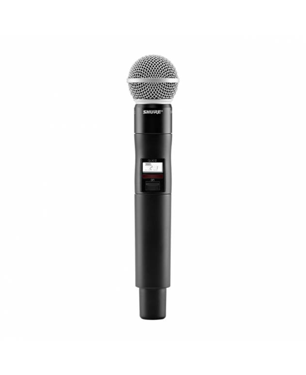 Shure QLXD2/SM58 Digital Wireless Handheld Transmitter with SM58 Capsule