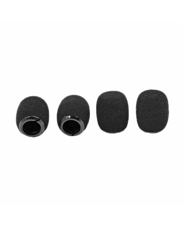 Shure RK183WS Black Snap-fit Foam Windscreen for BETA98 MX202 WH30 WL183 WL184 WL185 (4pcs/pack)