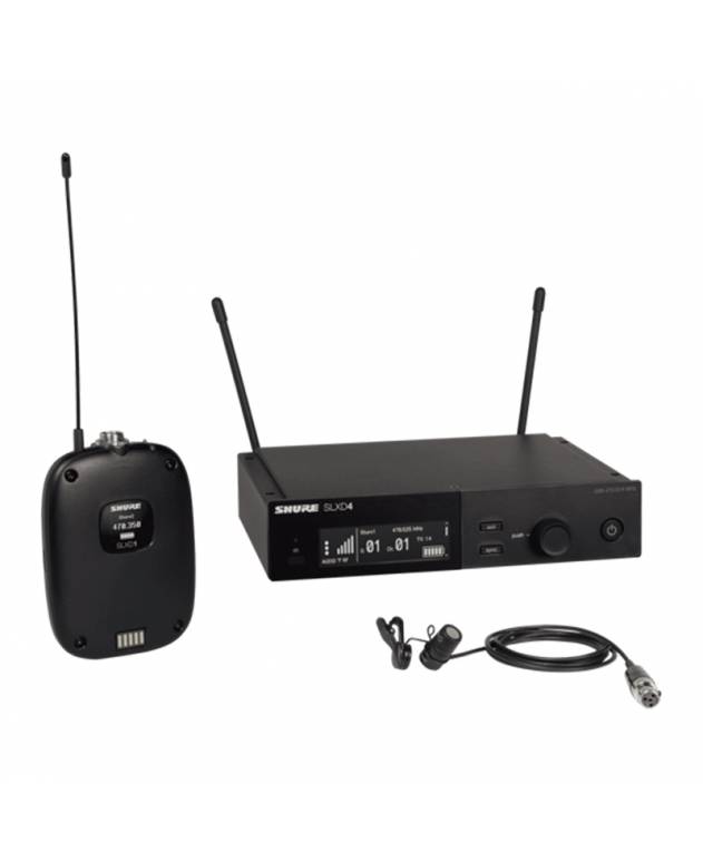 Shure SLXD14/85 Digital Wireless Lavalier Microphone System with WL185