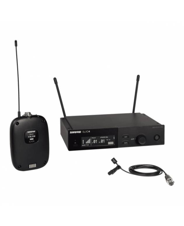 Shure SLXD14/93 Digital Wireless Lavalier Microphone System with WL93