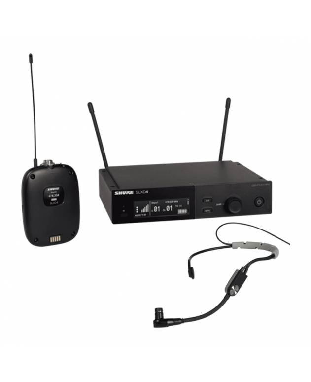 Shure SLXD14/SM35 Digital Wireless Headworn Microphone System with SM35-TQG