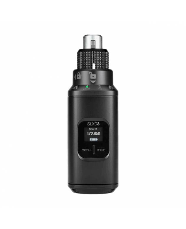 Shure SLXD3 Digital Wireless Plug-on Transmitter