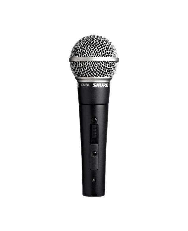 Shure SM58-S Dynamic Vocal Microphone with On/Off Switch